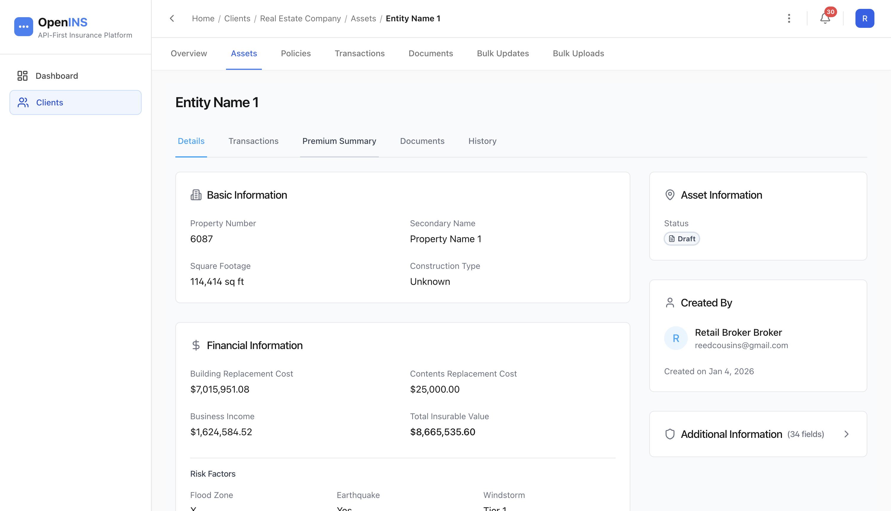Report Value Changes